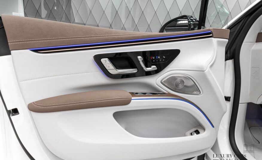 Mercedes-Benz EQS 580 WHITE/BEIGE HEAD UP 360°