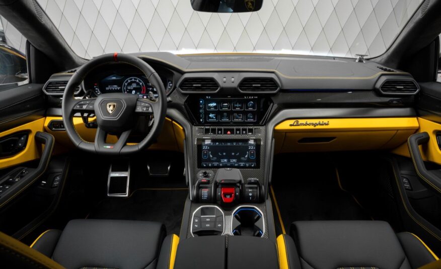 Lamborghini Urus S 2023 YELLOW/BLACK-YELLOW MASSAGE B&O PANO