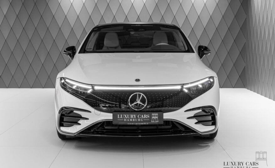 Mercedes-Benz EQS 580 WHITE/BEIGE HEAD UP 360°