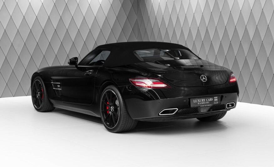 Mercedes-Benz SLS AMG Roadster BLACK/RED EXCLUSIVE CAMERA