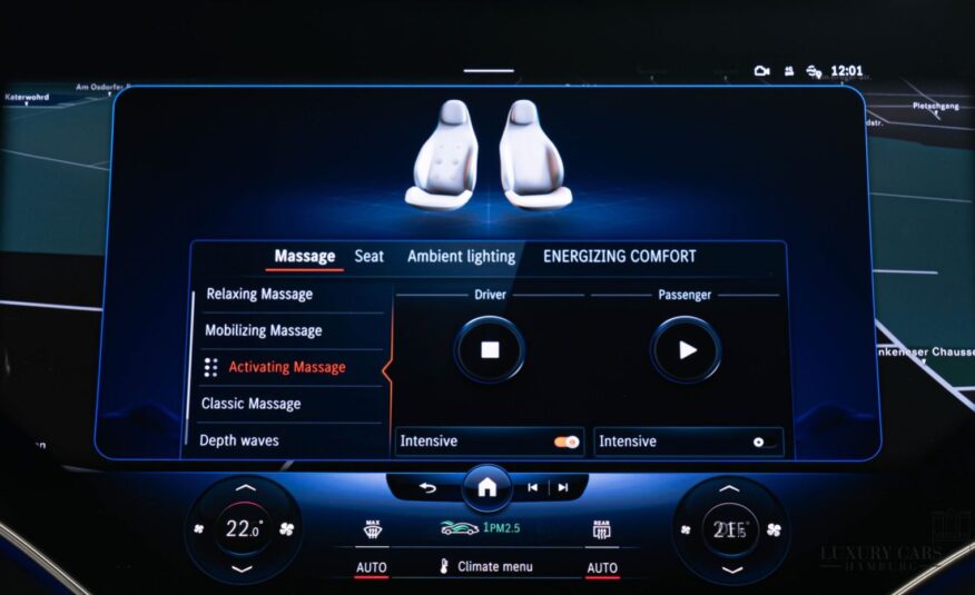 Mercedes-Benz EQS 580 WHITE/BEIGE HEAD UP 360°