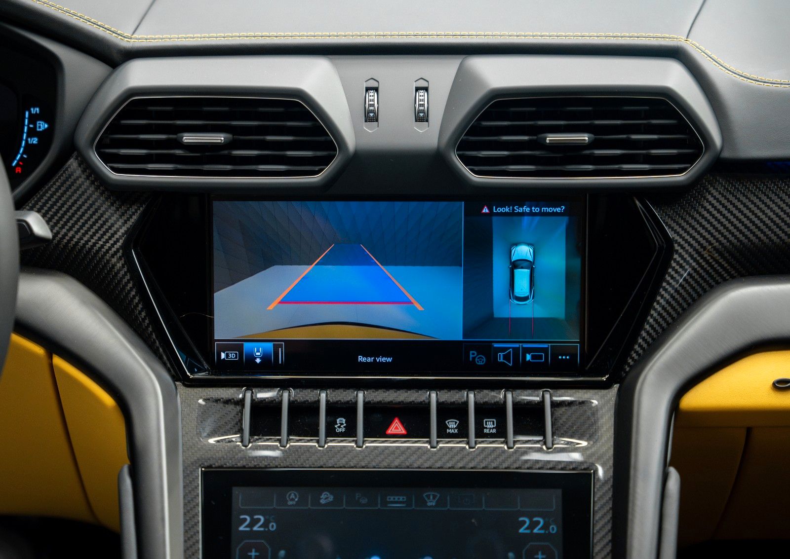 Lamborghini Urus S 2023 YELLOW/BLACK-YELLOW MASSAGE B&O PANO