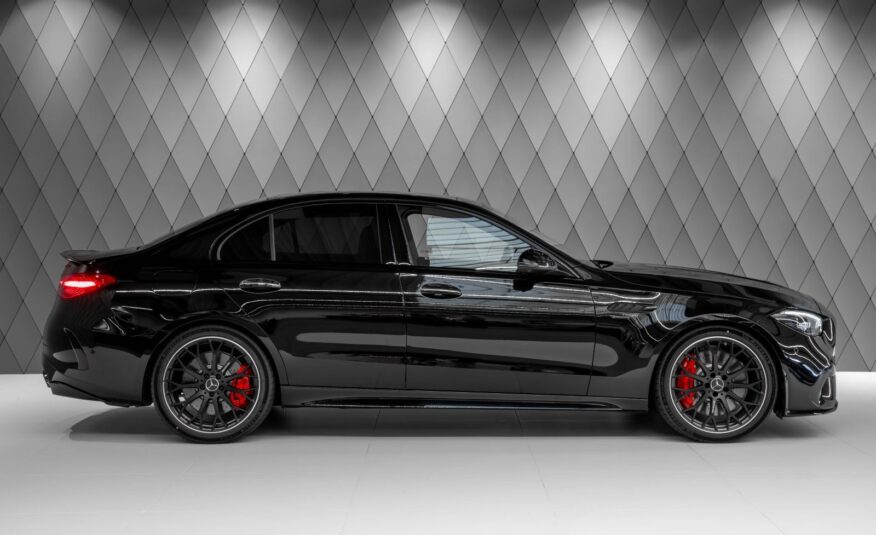 Mercedes-Benz C 63 AMG S E 2024 BLACK/BLACK CARBON