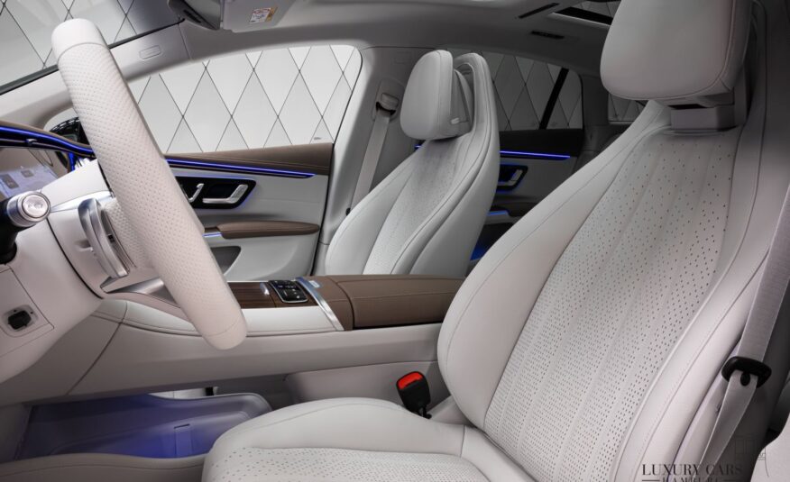 Mercedes-Benz EQS 580 WHITE/BEIGE HEAD UP 360°