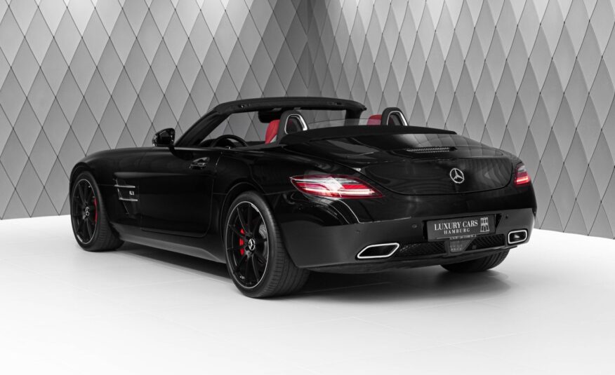 Mercedes-Benz SLS AMG Roadster BLACK/RED EXCLUSIVE CAMERA