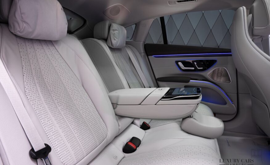 Mercedes-Benz EQS 580 WHITE/BEIGE HEAD UP 360°