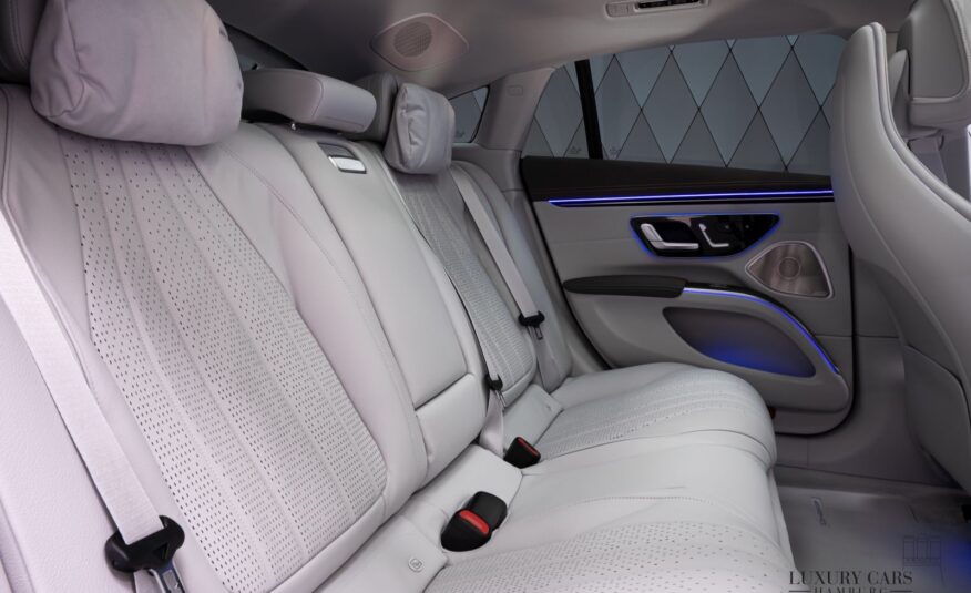 Mercedes-Benz EQS 580 WHITE/BEIGE HEAD UP 360°