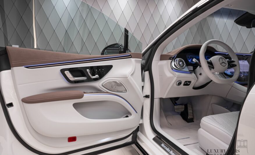 Mercedes-Benz EQS 580 WHITE/BEIGE HEAD UP 360°