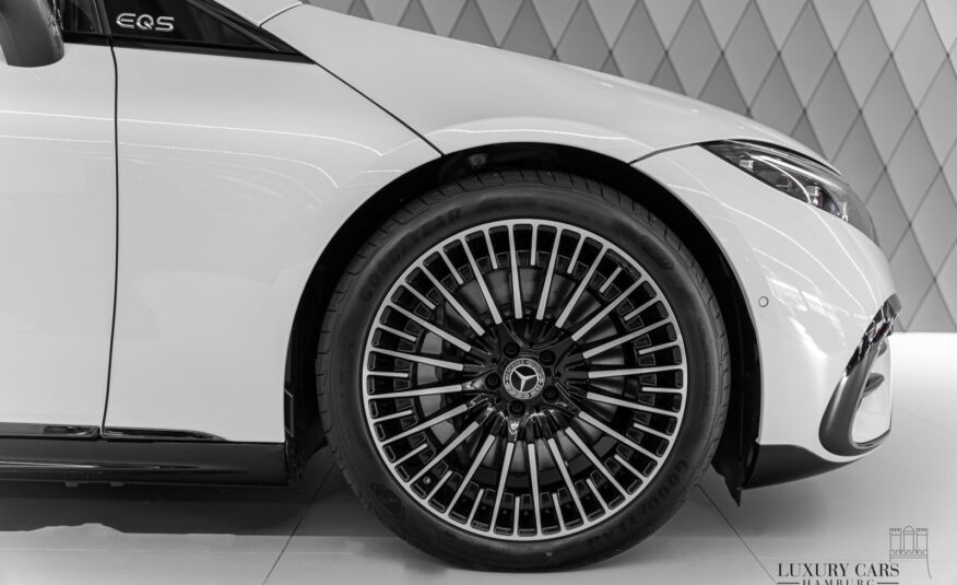 Mercedes-Benz EQS 580 WHITE/BEIGE HEAD UP 360°