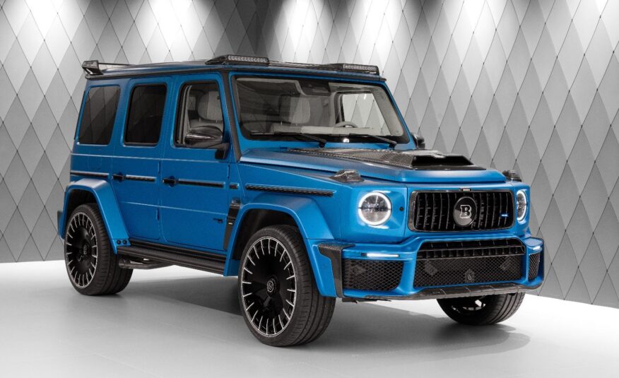 Mercedes-Benz G 63 AMG 2025 BRABUS G 800 MATT BLUE / BEIGE SUV/SUV/Pickup